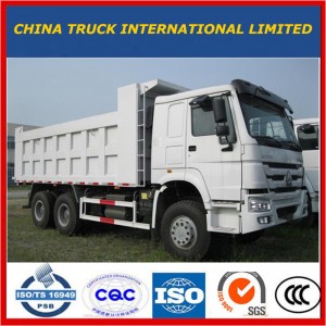 Sinotruk HOWO 20Cubic Mét 371 6X4 Xe tải tự đổ hạng nặng / Xe tải tự đổ